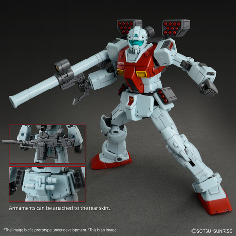 (1/144) HG GM (Shoulder Cannon / Missile Pod)