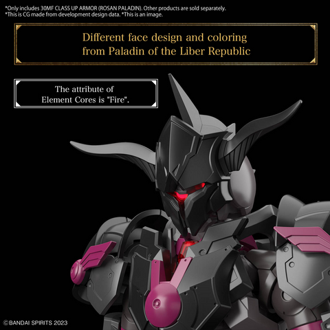 (1/144) 30MF Class Up Armor (Rosan Paladin)
