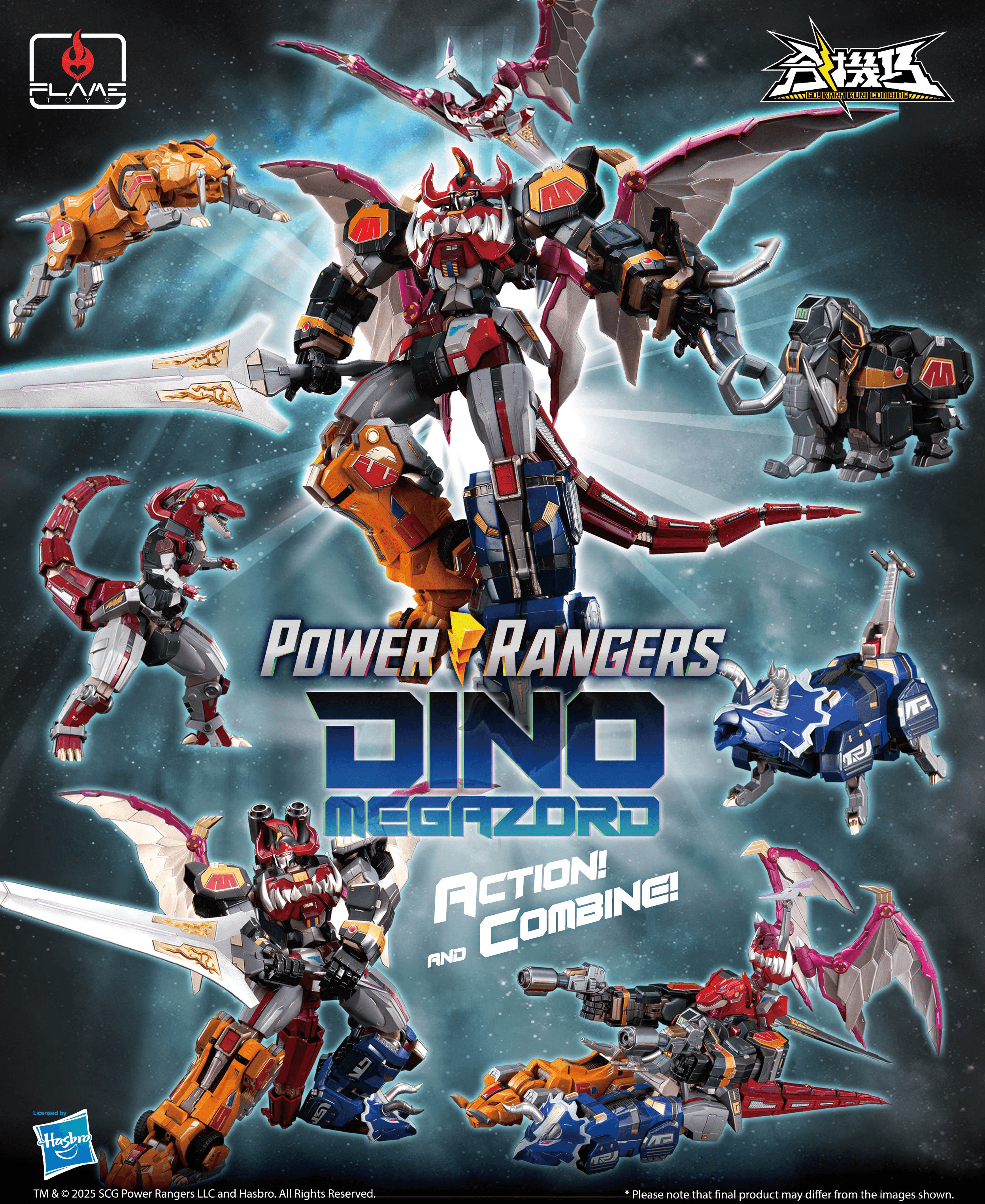 その他 Go! Kara Kuri Combine Dino Megazord PRE-ORDER] - [ETA Q3 2026] - [Go! Kara Kuri Combine] Dino Megazord