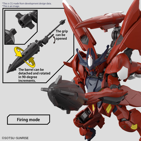 (1/144) HG Gundam Amazing Barbatos Lupus