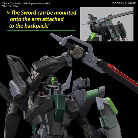 (1/144) HG Black Knight Squad Rud-ro.A (GRIFFIN ARBALEST CUSTOM)