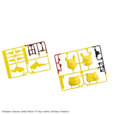 Pokémon Model Kit QUICK!! 16 Pikachu (Sitting Pose)