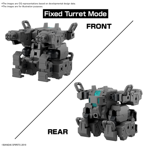 (1/144) 30MM Extended Armament Vehicle (Smart Transformable Marchine Ver.)