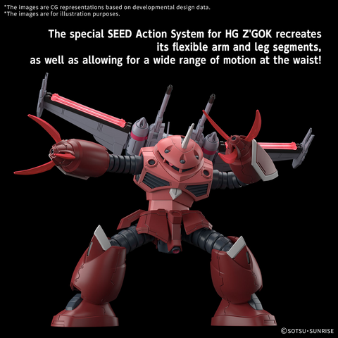 (1/144) HG Z’Gok (Seed Freedom Ver.)