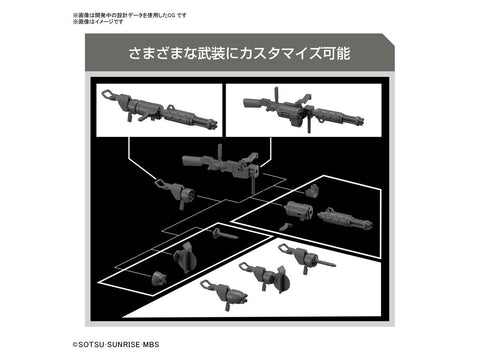 1 144 hg expansion parts set for demi trainer