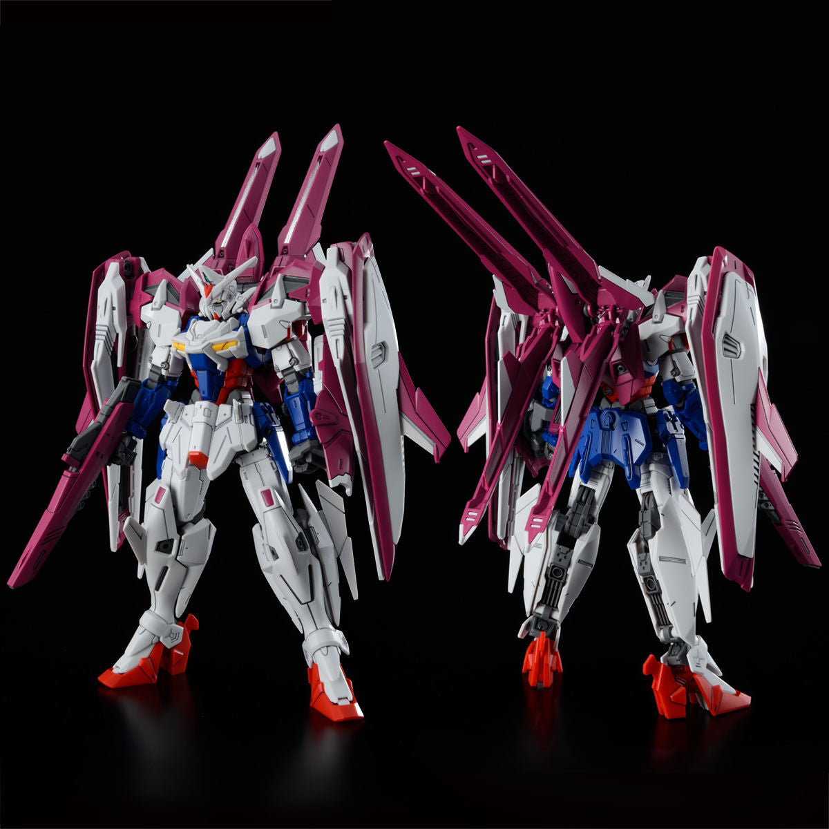 premium bandai 1 144 hg gundam l o booster