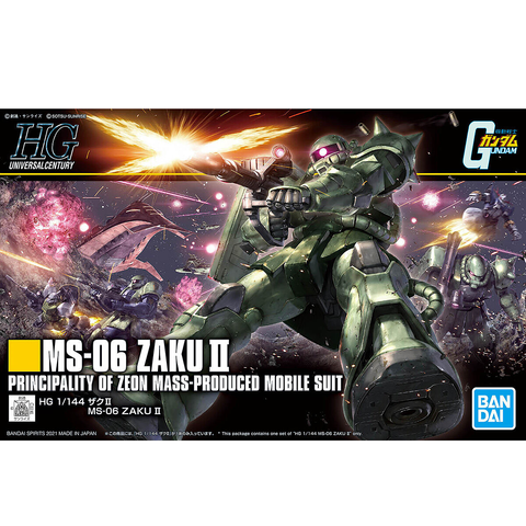 1 144 hg ms 06 zaku ii
