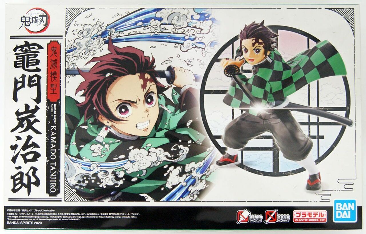 demon slayer kimetsu model tanjiro kamado plastic model
