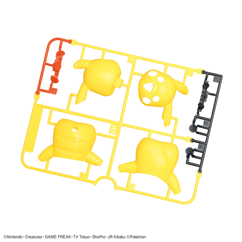 pokemon model kit quick 01 pikachu