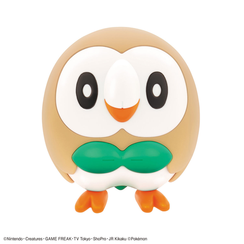 pokemon model kit quick 10 rowlet