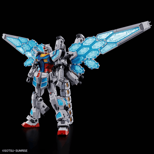 (1/144) HG RX-78F00/E Gundam (EX-001 G.L.R.S.S. Feather Unit) Chemical Recycle Ver.