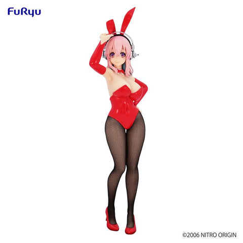 super sonico series bicute bunnies super sonico red ver figure