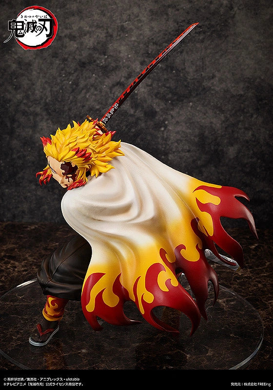 kyojuro rengoku demon slayer kimetsu no yaiba 1 4 scale figure