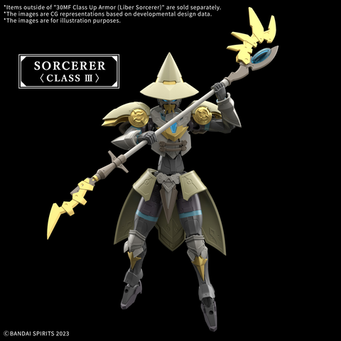 [PRE-ORDER] - [ETA Aug-Sep 25] - 30MF Class Up Armor (Liber Sorcerer)