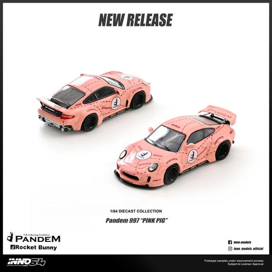 INNO64 1/64 PANDEM 997 "PINK PIG" IN64-997P-PPIG