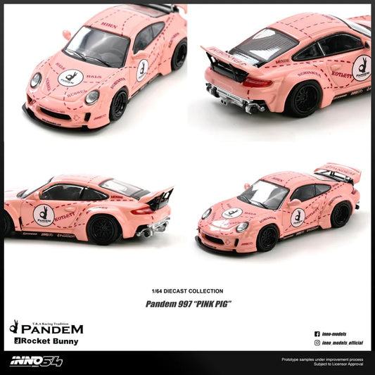 INNO64 1/64 PANDEM 997 "PINK PIG" IN64-997P-PPIG