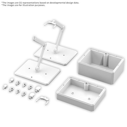 Action Base 7 & Option Box [White]