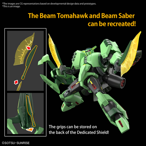 [PRE-ORDER] - [ETA Dec 24-Jan 25] - (1/144) HG Bolinoak Sammahn