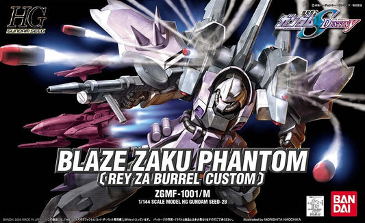 (1/144) HG ZGMF-1001/M Blaze ZAKU Phantom (Rey Za Burrel Custom)