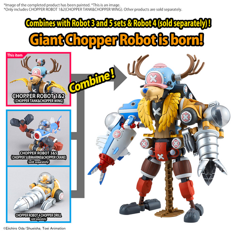 [PRE-ORDER] - [ETA Jan-Feb 25] - Chopper Robot 1&2 (Chopper Tank & Chopper Wing)