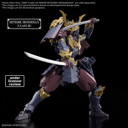 [PRE-ORDER] - [ETA Q3 - Q4 2026] - 30MF Class Up Armor Meteoric Ironshogun