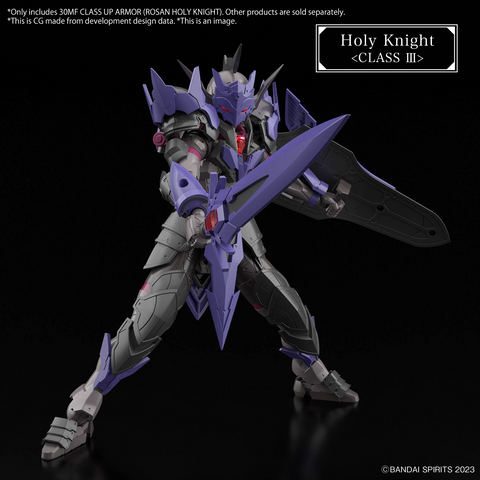 [PRE-ORDER] - [ETA Sep-Oct 24] - (1/144) 30MF Class Up Armor (Rosan Holy Knight)