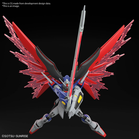 [PRE-ORDER] - [ETA Dec 24-Jan 25] - (1/144) HG Destiny Gundam Spec II & Zeus Silhouette