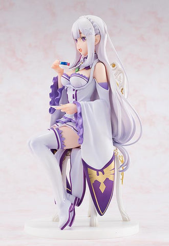 Emilia Tea Party Ver. (Re:ZERO -Starting Life in Another World-) (Reissue) 1/7 Scale Figure