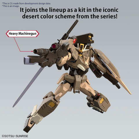 [PRE-ORDER] - [ETA Jul-Aug 24] - (1/144) HG Gundam 00 Command Qan[T] Desert Type