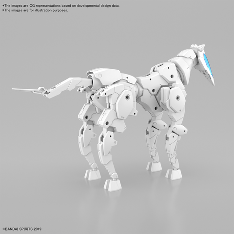 (1/144) 30MM Extended Armament Vehicle (Horse Mecha Ver.) [White]