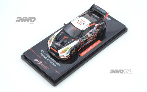 INNO64 1/64 GT-R R35 WIDEBODY AORUS X INNO64 Limited Edition IN64-R35LB-AORUS