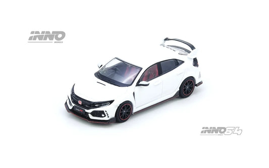 INNO64 1/64 HONDA CIVIC TYPR-R (FK8) White