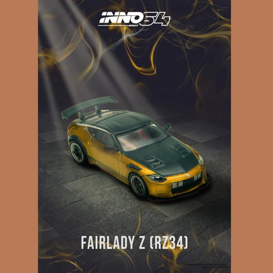 INNO64 1/64 TOP SECRET FAIRLADY Z (RZ34) Gold IN64-400ZTS-GOLD