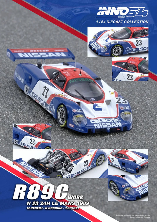 INNO64 1/64 R89C LE MANS 1989 No23 Masahiro Hasemi / Kazuyoshi Hoshino / Toshio Suzuki