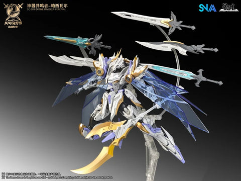 SNAA 1/144 The Round Table Knights Divine Invoker Percival - Deluxe version