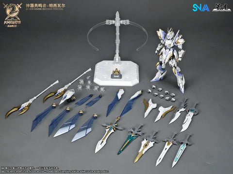 SNAA 1/144 The Round Table Knights Divine Invoker Percival - Deluxe version