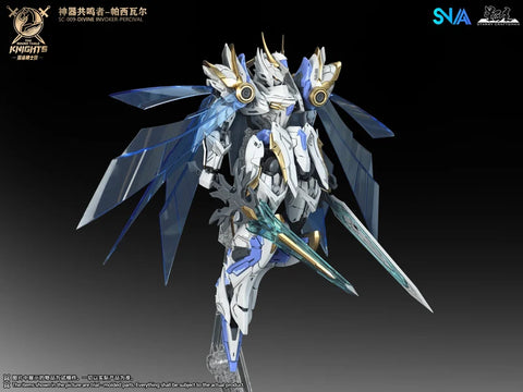 SNAA 1/144 The Round Table Knights Divine Invoker Percival - Deluxe version