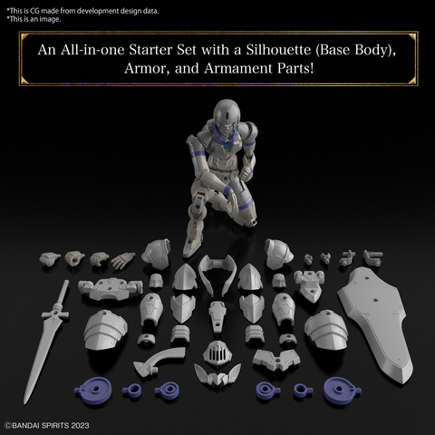 [PRE-ORDER] - [ETA Aug-Sep 24] - (1/144) 30MF Liber Knight