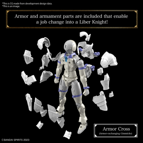 [PRE-ORDER] - [ETA Aug-Sep 24] - (1/144) 30MF Liber Knight