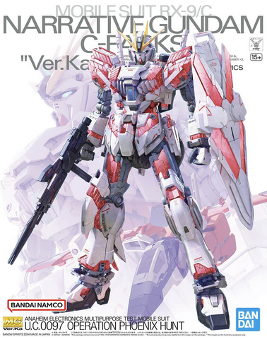 (1/100) MG Narrative Gundam C-Packs Ver.Ka