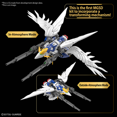 [PRE-ORDER] - [ETA Dec 24-Jan 25] - Master Grade SD Wing Gundam Zero EW