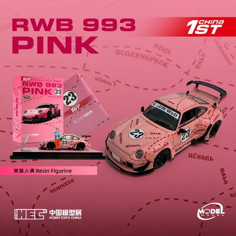 MODELMODEL 1/64 RWB 993 PINK 2026 HEC VERSION MM64-RWB993-HEC2026