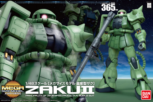 [PRE-ORDER] - [ETA Dec 24-Jan 25] - (1/48) Mega Size MS-06 Zaku II