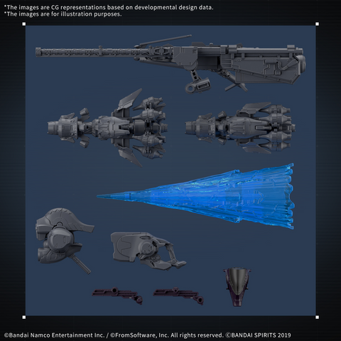 [PRE-ORDER] - [ETA Oct-Nov 25] - 30MM Armored Core VI Fires Of Rubicon Arquebus Add Ve-40A Open Faith