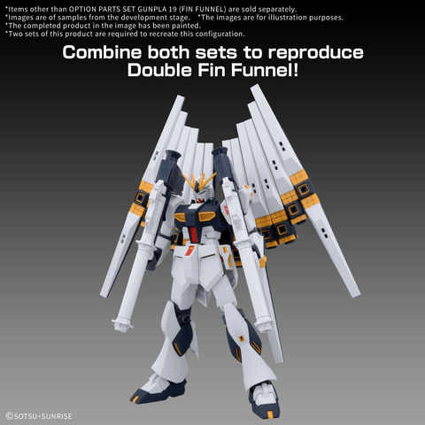 [PRE-ORDER] - [ETA Q3-Q4 2026] - Option Parts Set Gunpla 19 (Fin Funnel)