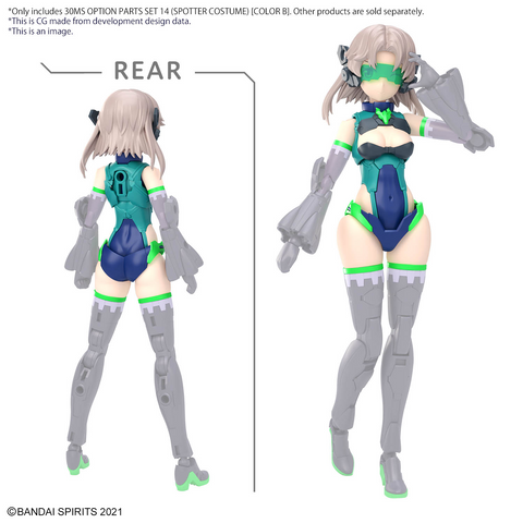 30MS Option Parts Set 14 (Spotter Costume) [Color B]