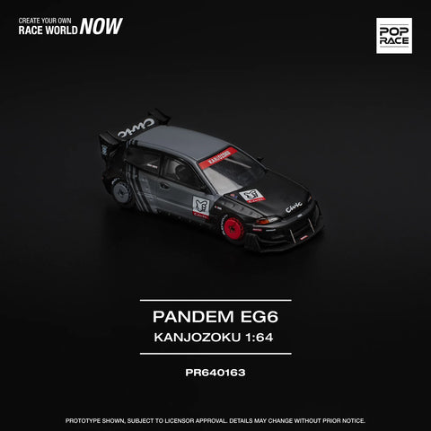 POPRACE 1/64 PANDEM CIVIC EG6 