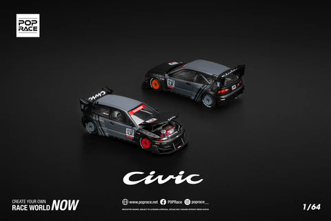 POPRACE 1/64 PANDEM CIVIC EG6 