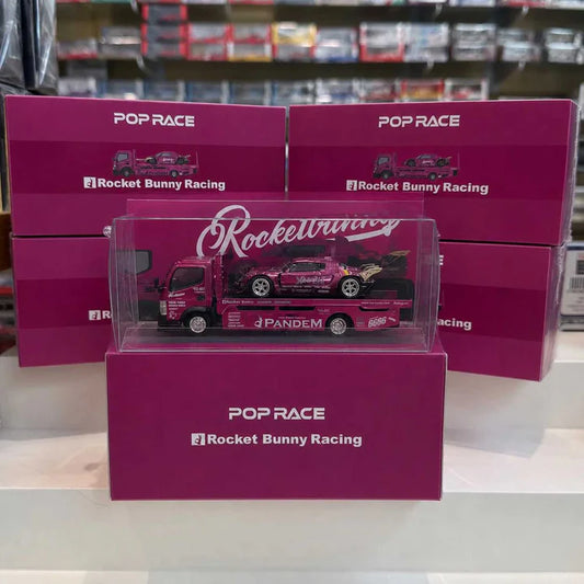 POPRACE 1/64 PANDEM Elise and FUSO Truck Set HEC 2026