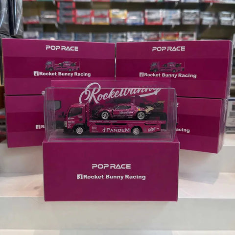 POPRACE 1/64 PANDEM Elise and FUSO Truck Set HEC 2026
